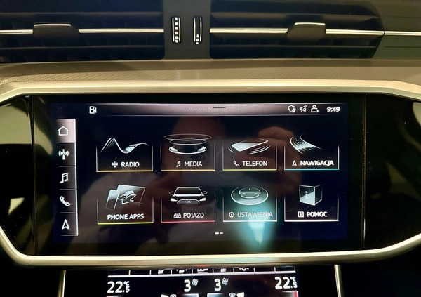 Audi A6 cena 164900 przebieg: 110113, rok produkcji 2018 z Lubliniec małe 466
